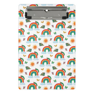 Mini Prancheta Eric Carle | Lagarta à Borboleta Arco-Íris