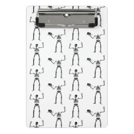 Mini Prancheta Esqueletos de Halloween, Doce ou Travessura, Buu