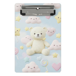 Mini Prancheta Estilo Harajuku: Nuvens e Estrelas por Natasha nos