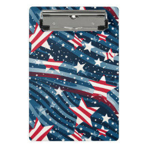 Mini Prancheta Estrelas Patriotas