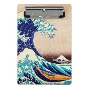 Mini Prancheta Excelente Wave Off Kanagawa Vintage Impressão Art