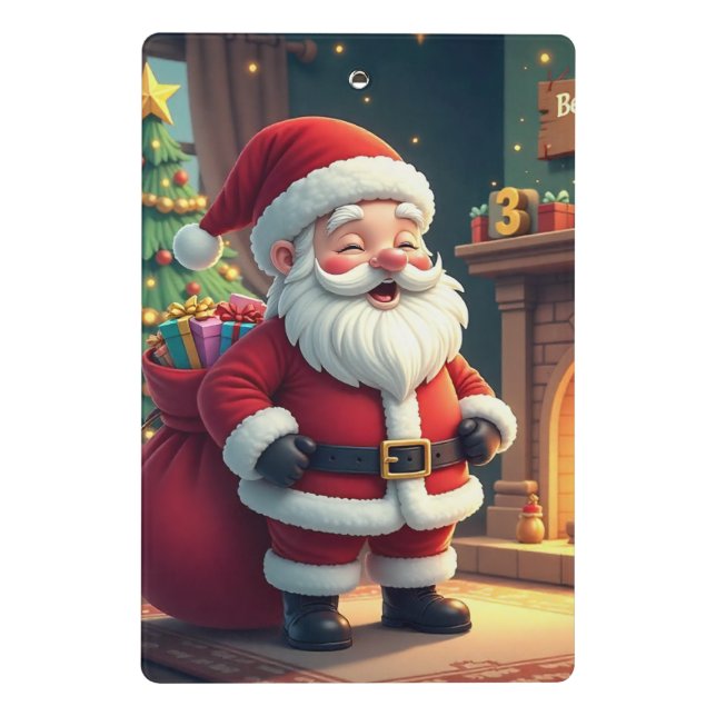 Mini Prancheta Festive Holiday Home Accent - Christmas Decorative (Verso)