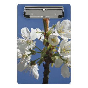 Mini Prancheta Flor Primavera branco