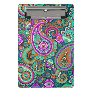 Mini Prancheta Floral Paisley sem problemas II + suas ideias