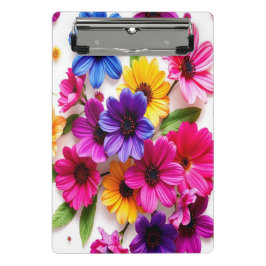 Mini Prancheta flores coloridas