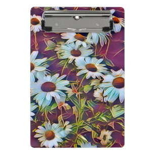 MINI PRANCHETA FLORES DE DAISY 