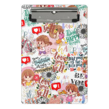 Fofa Motivacional – Citação Positiva Kawaii