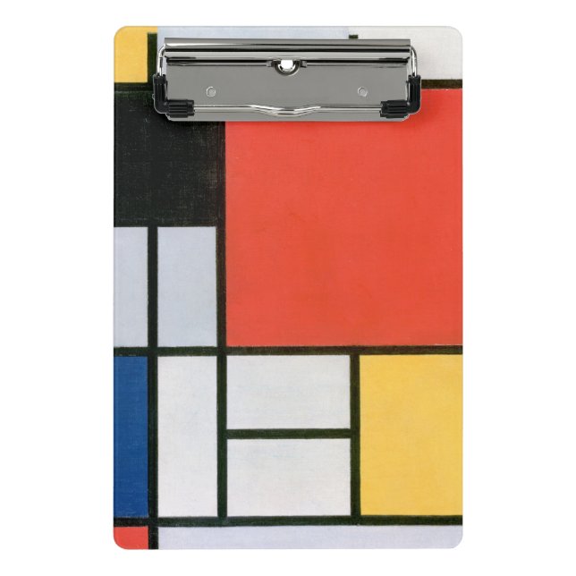 Mini Prancheta Formas Abstratas Mondrian (Frente)