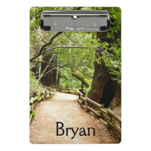 Mini Prancheta Fotografia da Natureza da Trilha de Muir Woods II