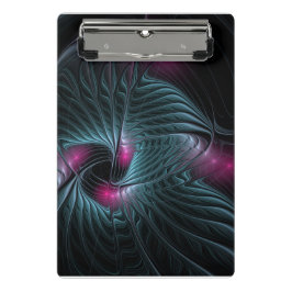 Mini Prancheta Fractal de Fantasia Colorida abstrato