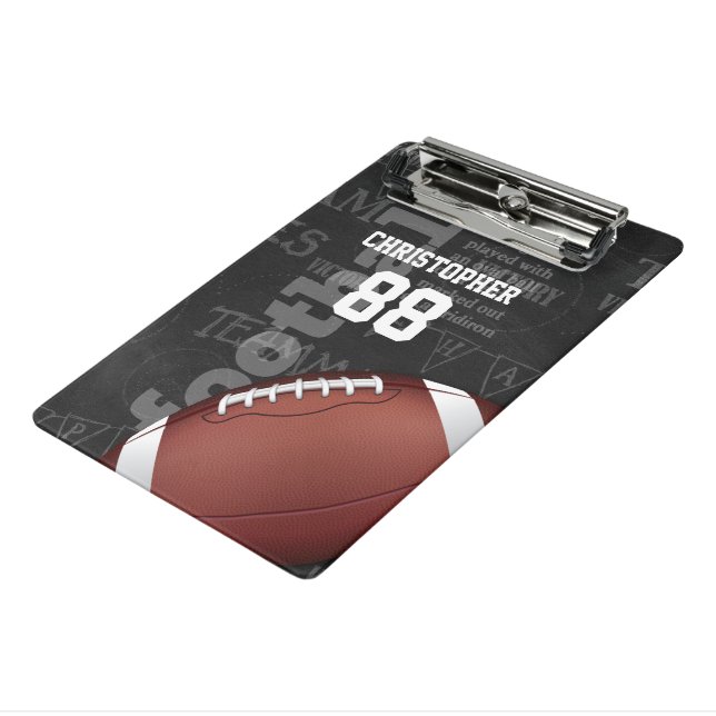 Mini Prancheta Futebol americano personalizado (Inclinado3)