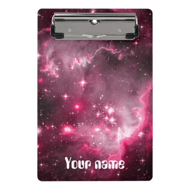 Mini Prancheta Galáxia da nebulosa rosa (Frente)