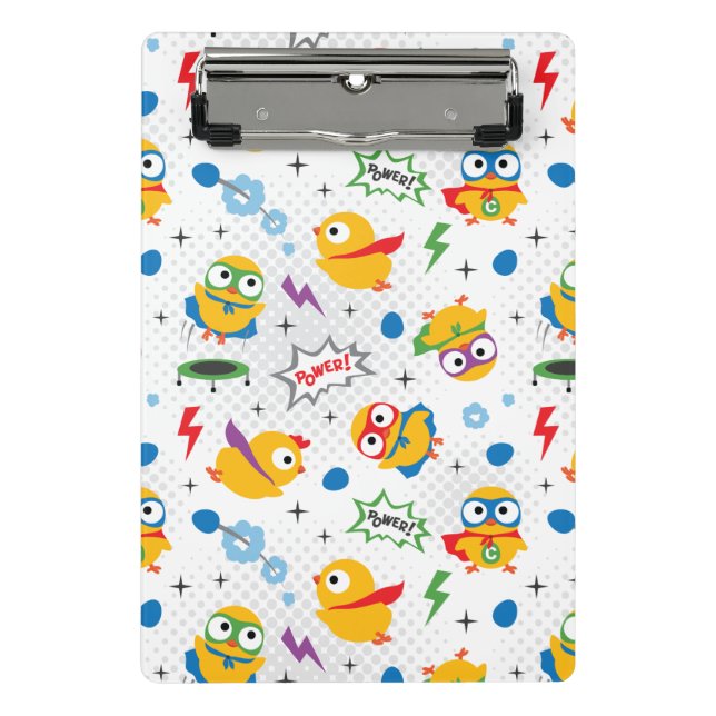 Mini Prancheta Galinha Super Herói (Frente)