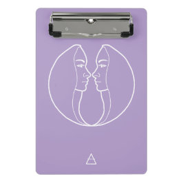 Mini Prancheta Gemini Zodiac Sign -