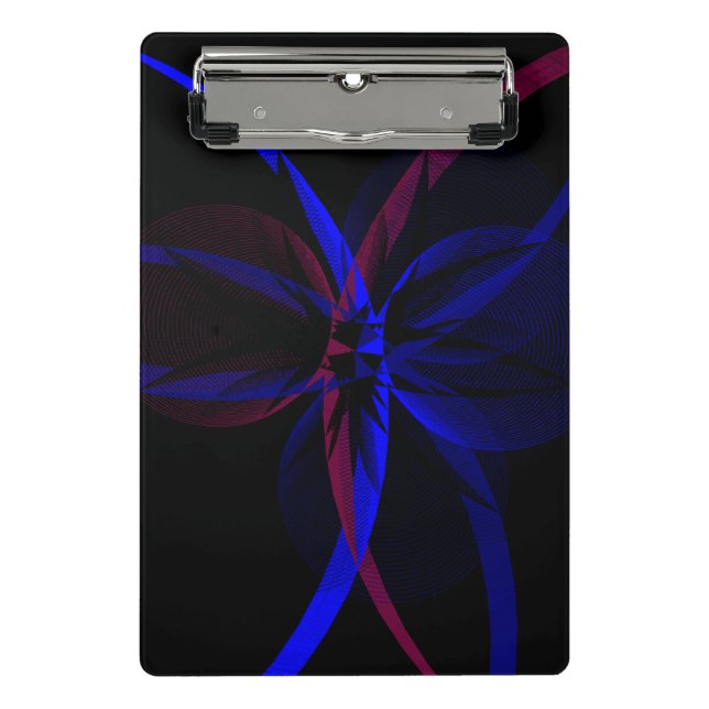 Mini Prancheta Geometric Abstraction Mini Clipboard (Frente)