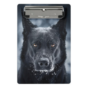 Mini Prancheta German shepherd Preto