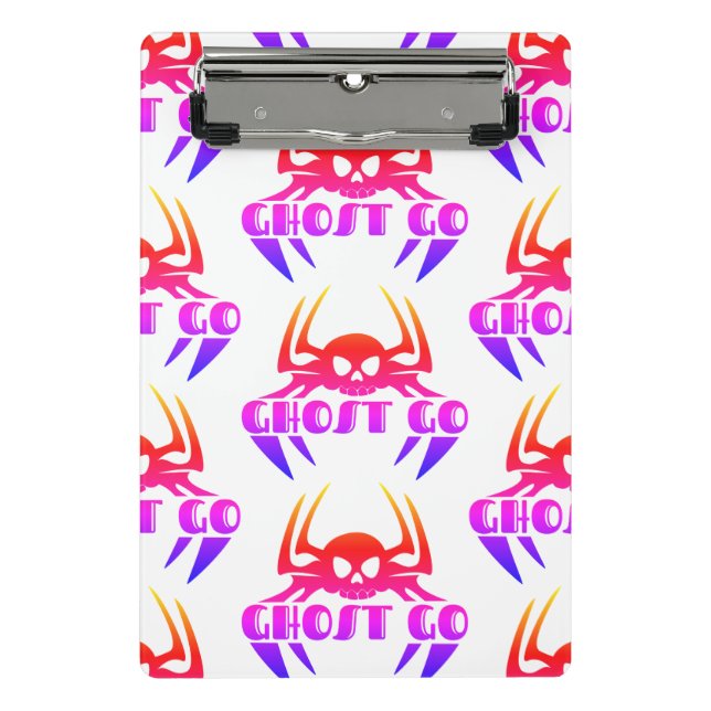 Mini Prancheta Ghost Go Spooky Season (Frente)