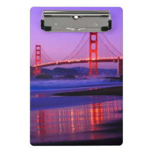 Mini Prancheta Golden gate bridge na praia do padeiro no