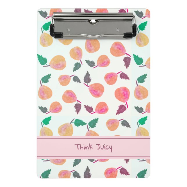 Mini Prancheta Golden Pears Collection Pink (Frente)