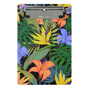 Mini Prancheta Gráfico da Flor Tropical Hawaii Aloha