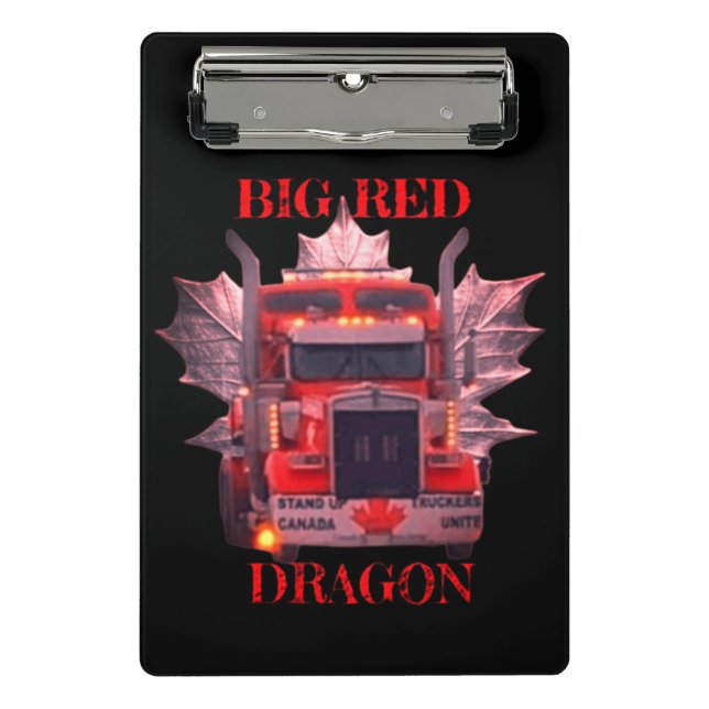 MINI PRANCHETA GRANDE DRAGÃO VERMELHO (Frente)