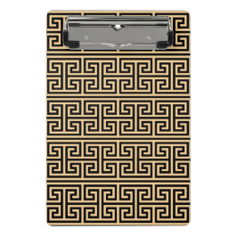 Mini Prancheta Grego Meander Key Square H Patterno Brown