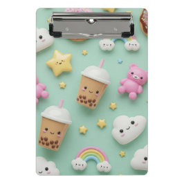 Mini Prancheta Harajuku Kawaii Style: Café e Rosquinhas por Natas