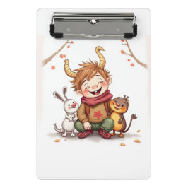 Mini Prancheta „Herbstfreunde – Ein Tag voller Lachen“
