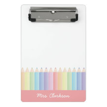 Lápis de Arco-Íris Personalizados para Professores
