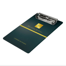 Mini Prancheta Logotipo de Marca Profissional Simples