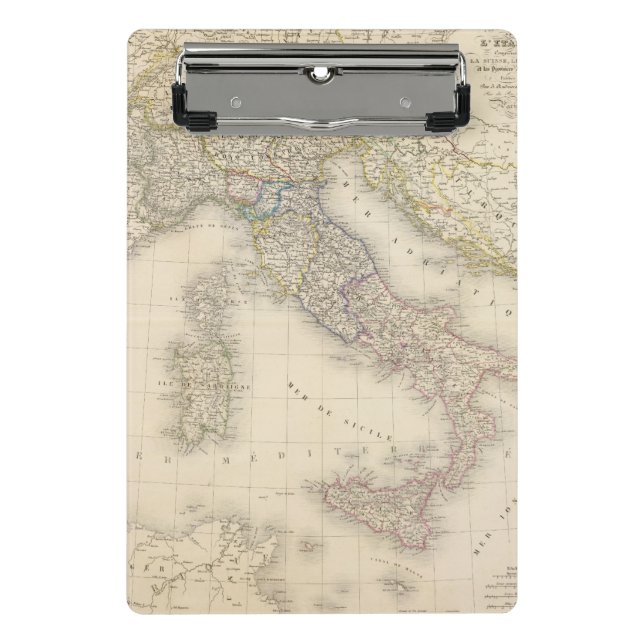 Mini Prancheta Mapa de Italia (Frente)