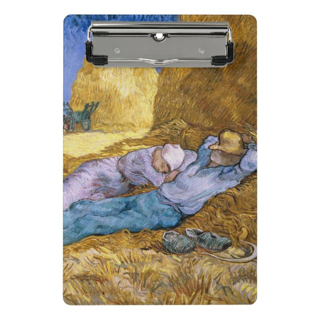 Mini Prancheta Meio-dia de Vincent van Gogh |, o Siesta, após o (Frente)
