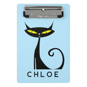 Mini Prancheta Meio século Retroativo Moderno do Atômico Negro
