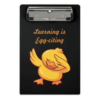 Mini Prancheta Mini Conselho com Design de Pato Bonito -