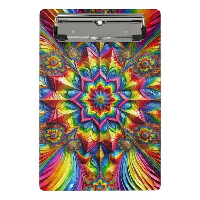 Mini Prancheta Miniárea de transferência com Cores LGBTQ (Frente)