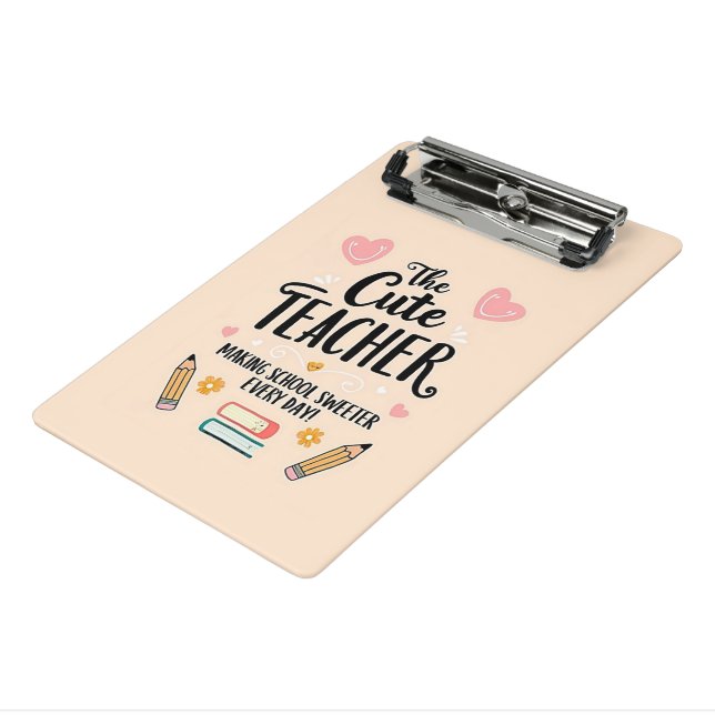 Mini Prancheta Miniárea de transferência de professor bonito (Inclinado3)