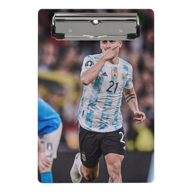Mini Prancheta Minicarpeta de paulo dybala (Frente)