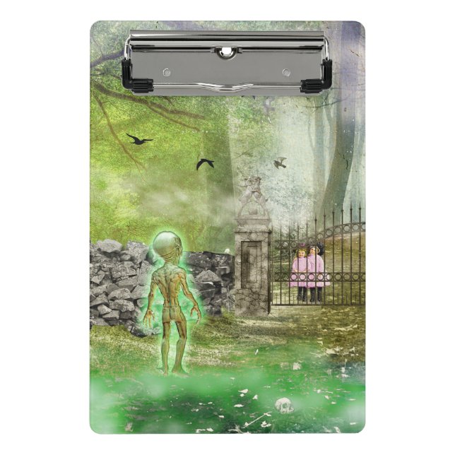 Mini Prancheta Minicarpeta De Pinza The Silent Man (Frente)