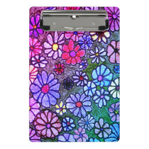 Mini Prancheta Minipranchas de flores e legumes coloridas