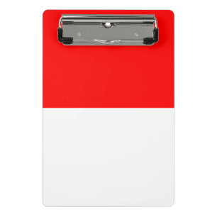 Mini Prancheta Miniprancheta com bandeira da Indonésia