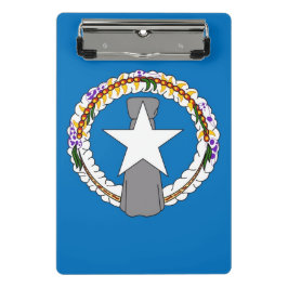 Mini Prancheta Miniprancheta com bandeira do Norte Mariana