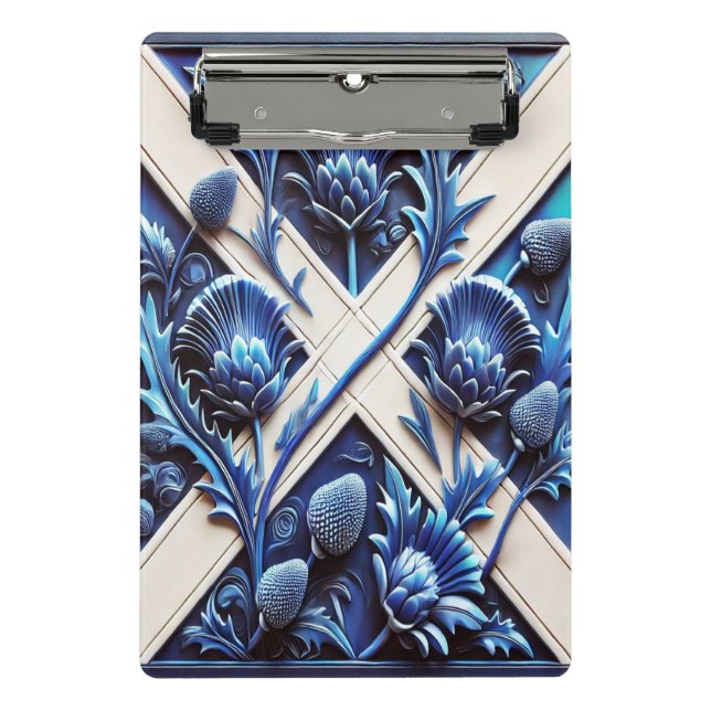 Mini Prancheta Miniprancheta com Thistles Escoceses (Frente)