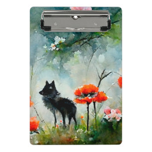 Mini Prancheta Miniprancheta floral selvagem
