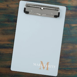 Mini Prancheta Monograma de Nome Personalizado