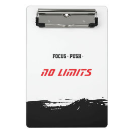 Mini Prancheta Motivational Fitness White