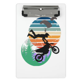 Mini Prancheta Motocicleta, paraquedas e ao ar livre