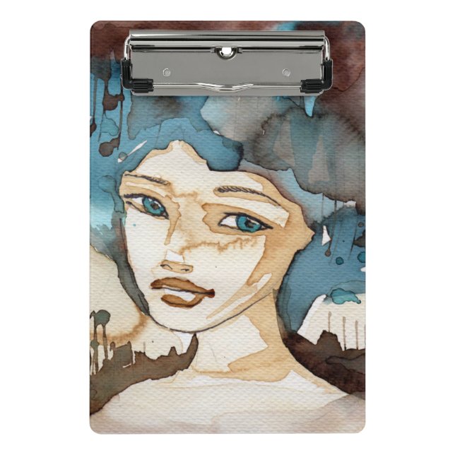 Mini Prancheta Mulher azul (Frente)