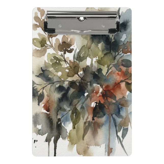 Mini Prancheta Muted Forest Watercolor (Frente)