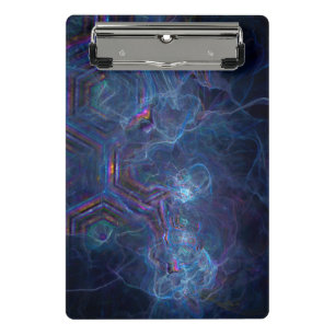 Mini Prancheta Nebulosa Fractal abstrato e Morph Geométrico