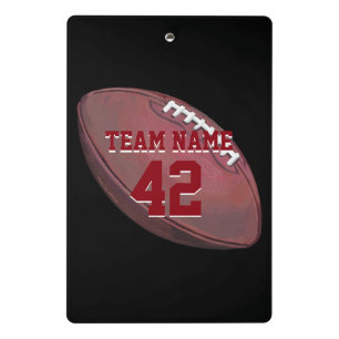 Mini Prancheta Nome do jogador no futebol pintado